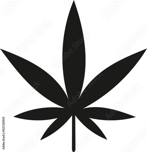 vector illustration of a leaf