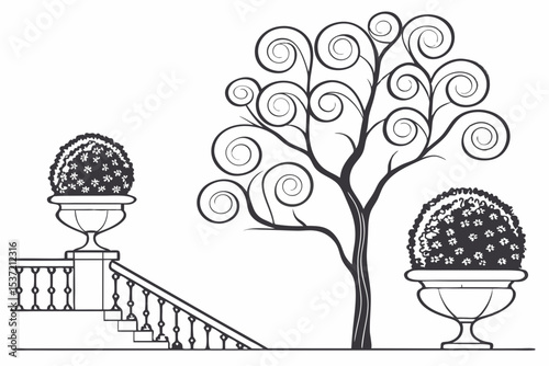 Decorative Garden Trees and Shrubs
