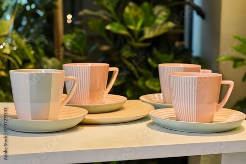 Signature cafe tableware design