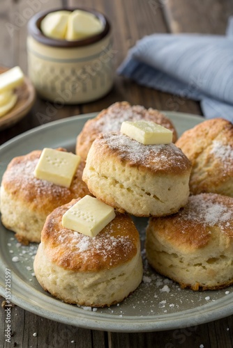 Fluffy air fryer biscuits recipe photo
