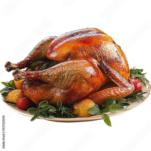 Roasted Turkey Dinner Feast photo