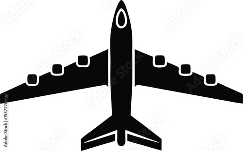 airplane isolated on white background