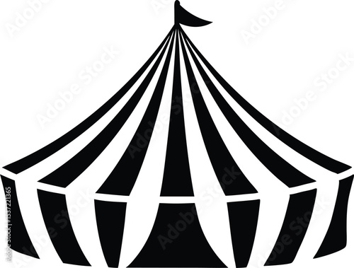 circus tent vector illustration