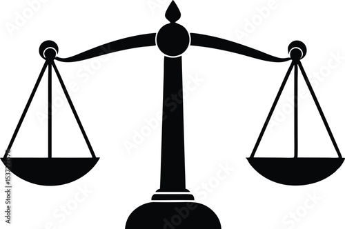 scales of justice vector