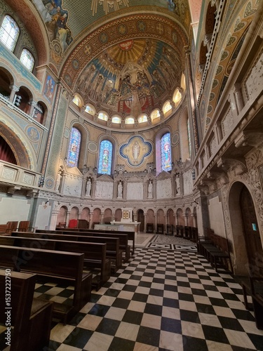 interior of church