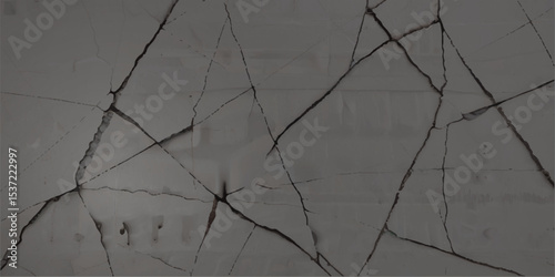 Old Cracked Concrete Wall Covered in Gray Cement – High-Resolution Texture Background for Grunge and Construction Projects
