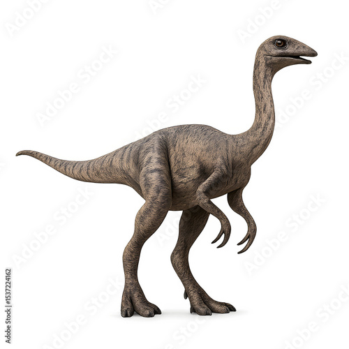 Ornithomimus Dinosaur Illustration