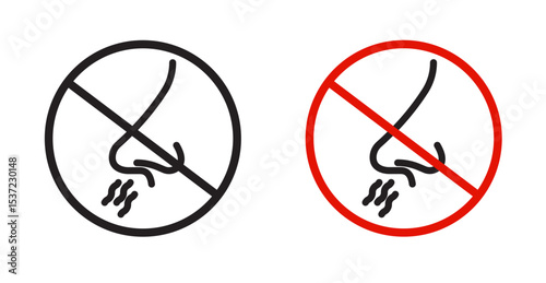 No smell sign