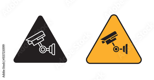 Video surveillance sign