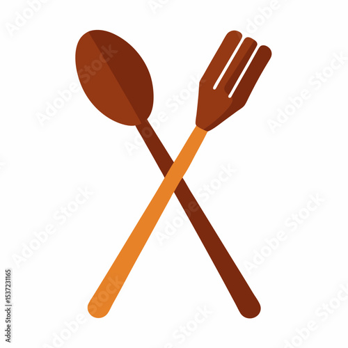 kitchen utensils on white background