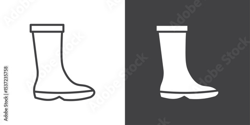boot icon symbol illustration logo