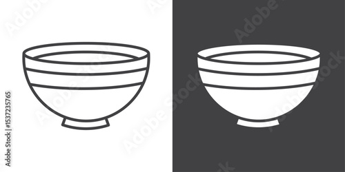 bowl icon symbol illustration logo