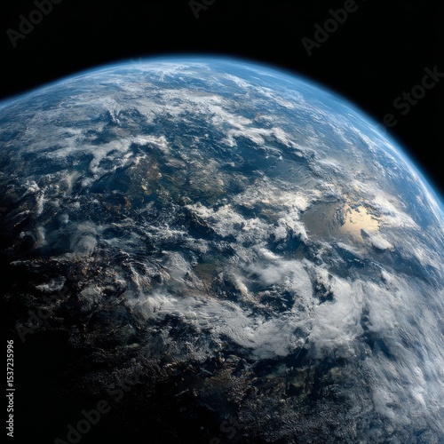 Illustration of the Earth from space.