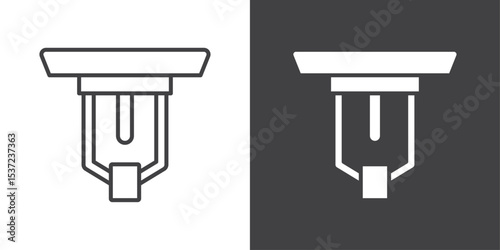 fire sprinkler icon symbol illustration logo