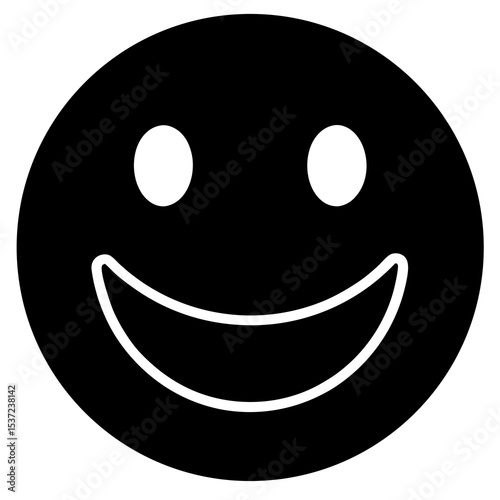 smiley face with smile