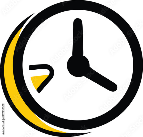 clock 24 vector icon