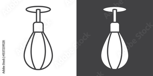 punching bag icon symbol illustration logo