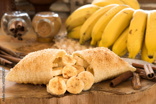 pastel de banana