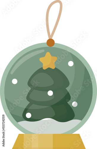 Festive Christmas Ornaments and Icons