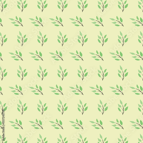 Seamless floral natural abstract pattern white background Blue 