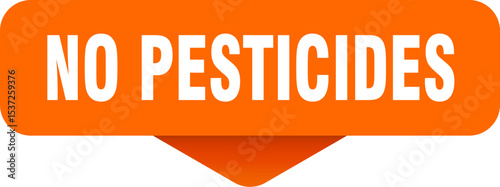 no pesticides sticker. no pesticides sign on transparent background