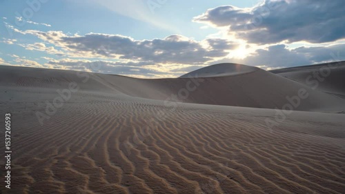 sand dunes in the desert