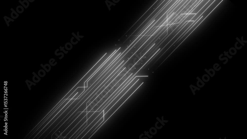 Circuit board lines abstract motion design. Technology background. Digital Circuit Network Technology internet data space Background. Digital Data moving on Circuit Board. Abstract circuit board.