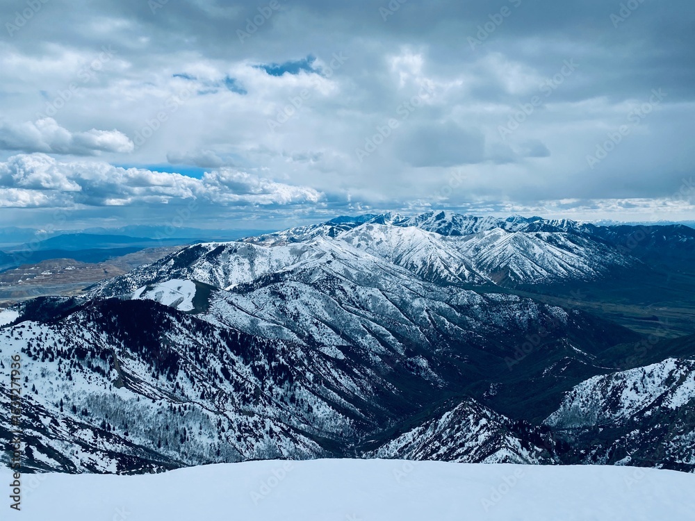 Obraz premium Oquirhh Mountains