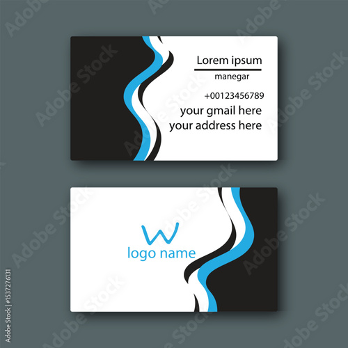 business card template