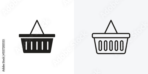 Shopping basket icon