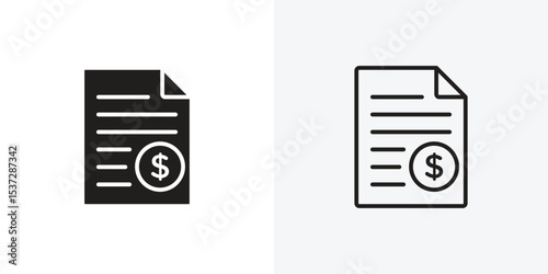 File invoice icon