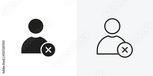 Delete user icon