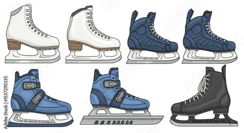 Explore a Variety of Ice Skates Designed for Rinks and Winter Outdoor Recreation