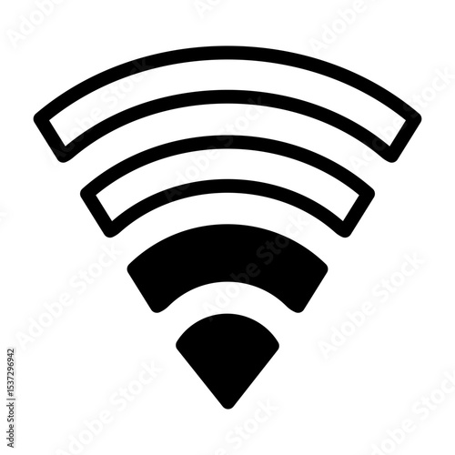 Wi Fi  Vector Icon