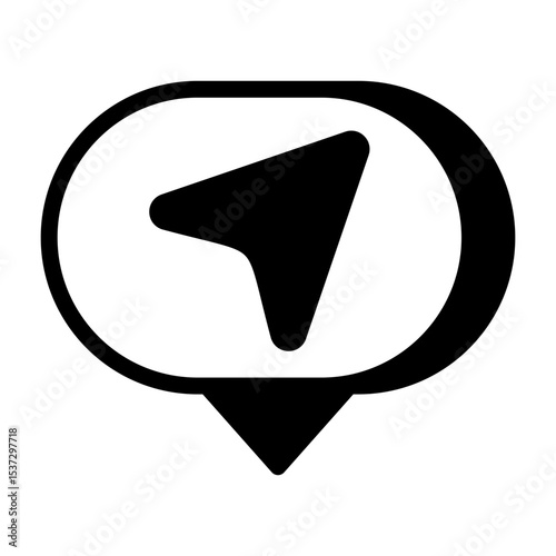 Outgoing Message Vector Icon