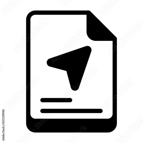 Share Document Vector Icon