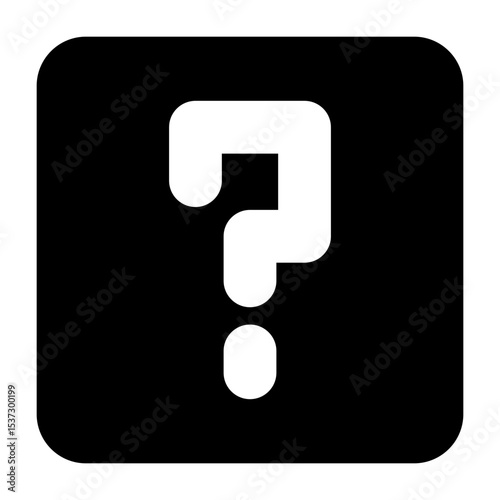 Question Mark Vector Icon
