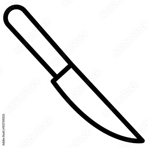 surgery icon Thin line vector design