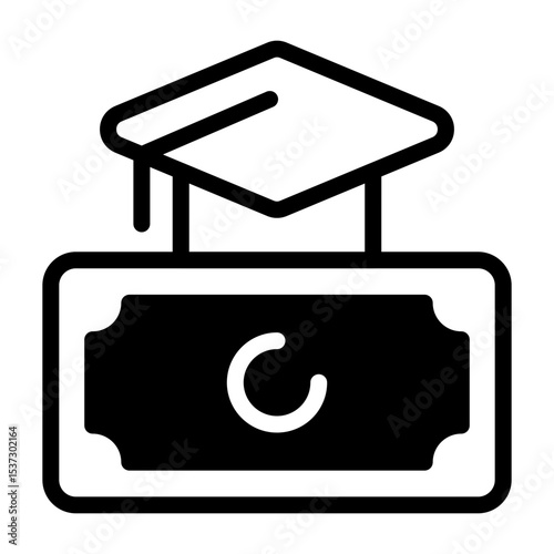 Education Payment Vector Icon