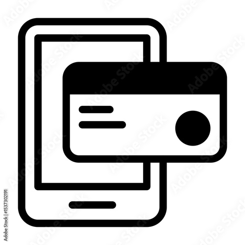 Mobile Wallet Vector Icon
