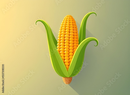 cob, Fresh corn, Raw corn, Organic corn, Sweet corn, Yellow corn, Corn vegetable, Corn cooking ingredient, Corn food vector, Corn plant, Corn cartoon, Corn hand drawn, Corn detailed vector, Corn reali