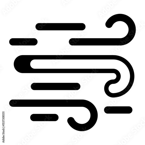 Wind Vector Icon