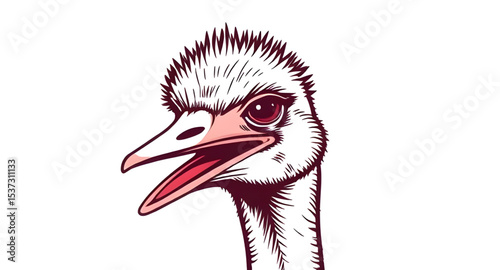 Ostrich icon, Ostrich vector, Big bird, Flightless bird, Ostrich silhouette, Ostrich outline, Running ostrich, Fast bird, Ostrich illustration, Cartoon ostrich, Cute ostrich, Ostrich with long neck, O