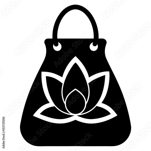 vector illustration of a bag