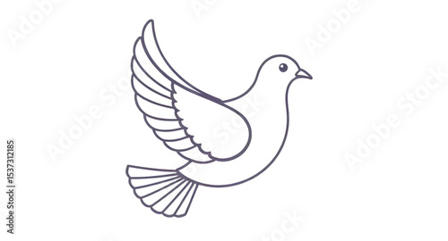 Dove icon, Dove vector, Bird icon, Peace dove, White dove, Flying dove, Dove silhouette, Dove outline, Dove illustration, Dove clipart, Love dove, Wedding dove, Religious dove, Dove in flight, Dove wi