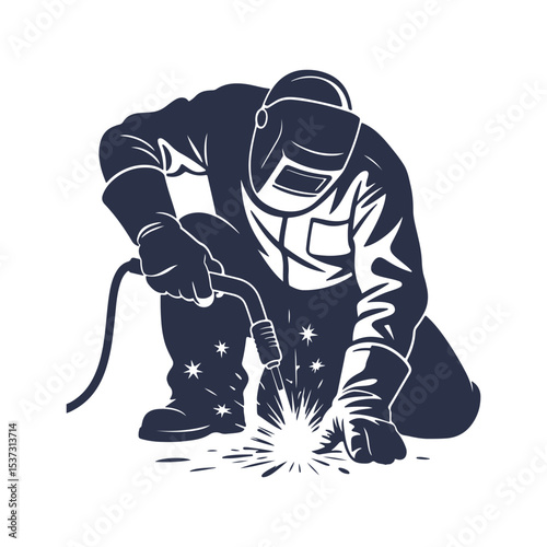 Welder in Action