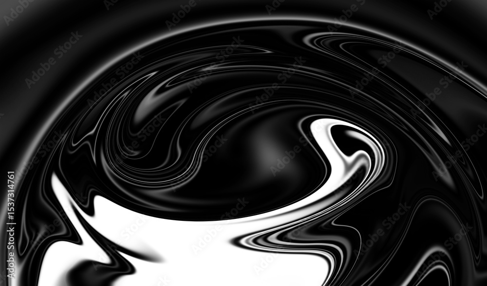 Fototapeta premium Abstract liquify,liquid background Gradient Color Blur Abstract Art Silver metallic Silver liquid