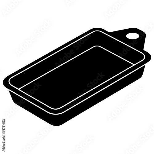metal box isolated on white