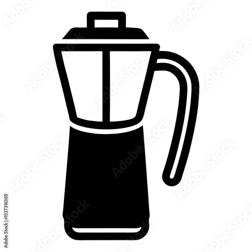 coffee maker isolated on white background
