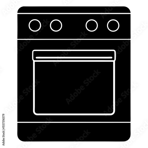 modern kitchen stove